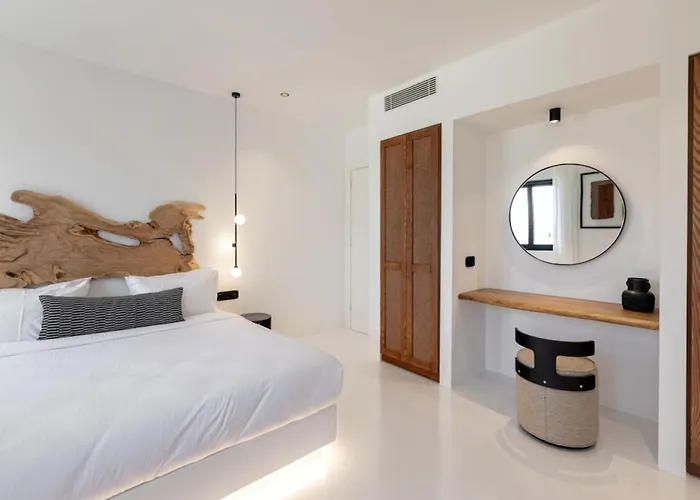 Black With Cave Heated Pool Villa Mykonos Town