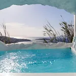 Black With Cave Heated Pool Villa Mykonos Town