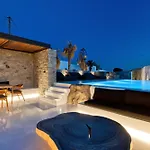 Black With Cave Heated Pool * Mykonos Town