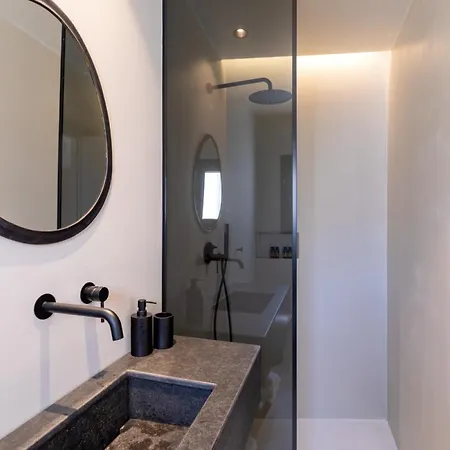 Black With Cave Heated Pool Vila Mykonos Town