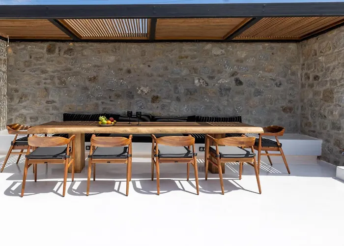 Black With Cave Heated Pool ヴィラ Mykonos Town