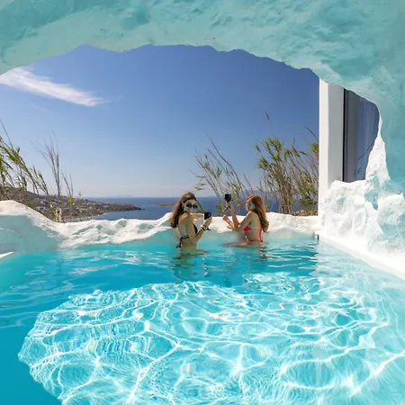 Black With Cave Heated Pool