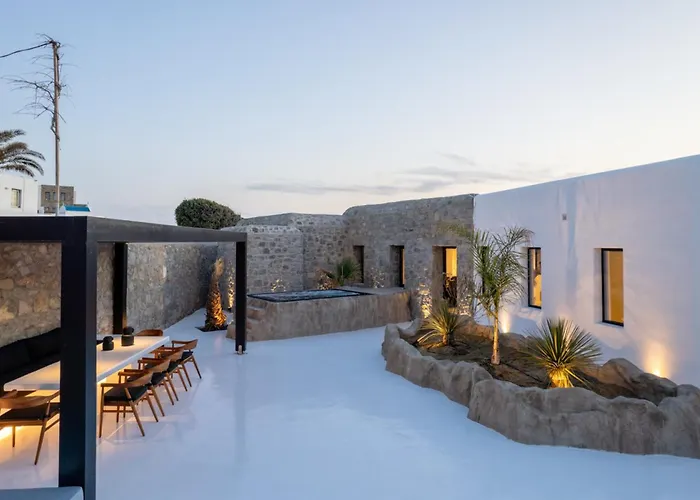 فيلة Black With Cave Heated Pool Mykonos Town